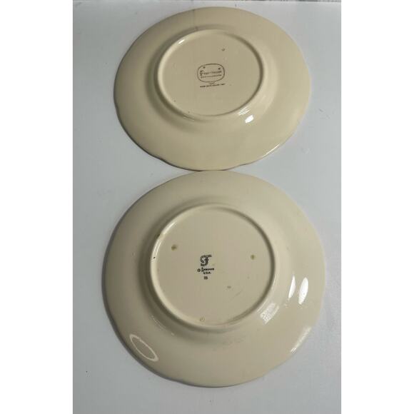 Vintage Franciscan Apple Dessert Plate 8 inches Made in USA Set of 2 - Picture 5 of 8